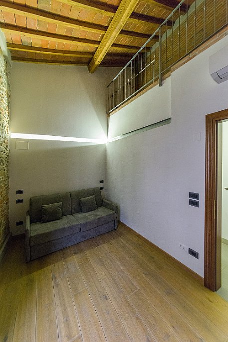 Florenz | Unsere Apartement Das wunderschöne Apartement ist an der Via d. Ninna, direkt hinter dem Palazzo Vecchio.