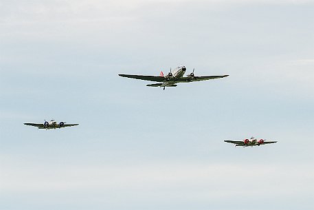 DC3-Be18 Classic Formation | Air-Festival Biel-Kappelen